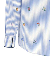 Etro Floral Embroidery Shirt Light blue