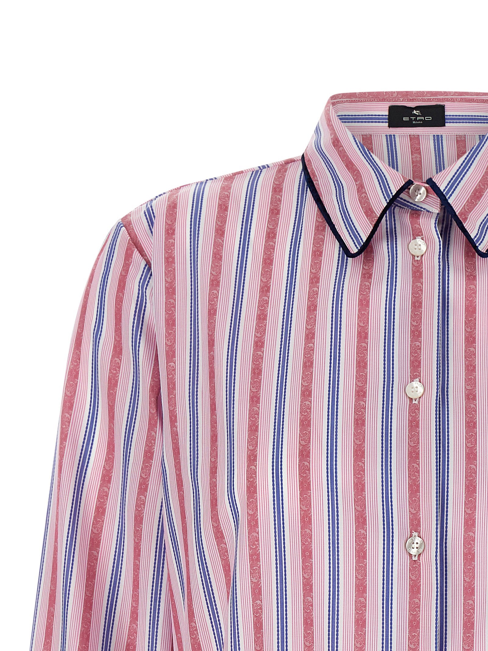Etro Fil Coupé Shirt Multicolor
