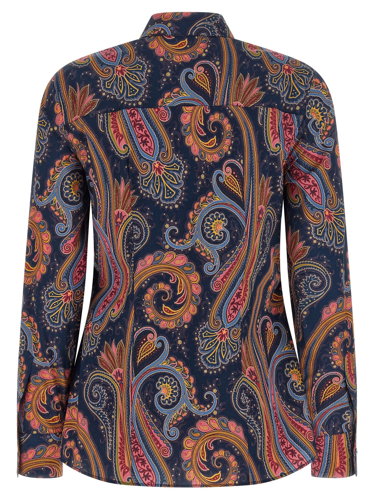 Etro Floral Paisley Shirt Blue