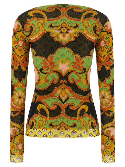 Etro Double-layer Mesh Multicolor