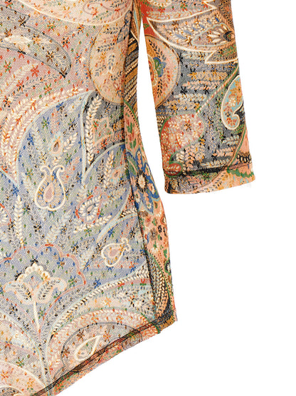 Etro Body Paisley Foliage Multicolor