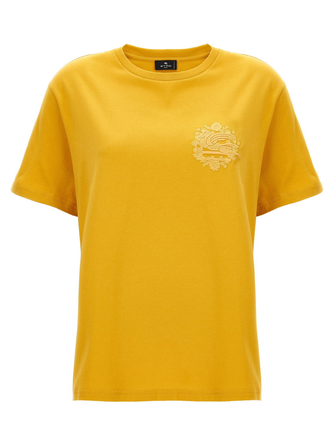Etro Logo T-shirt Yellow