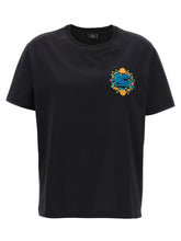 Etro Logo Embroidery T-shirt Black  