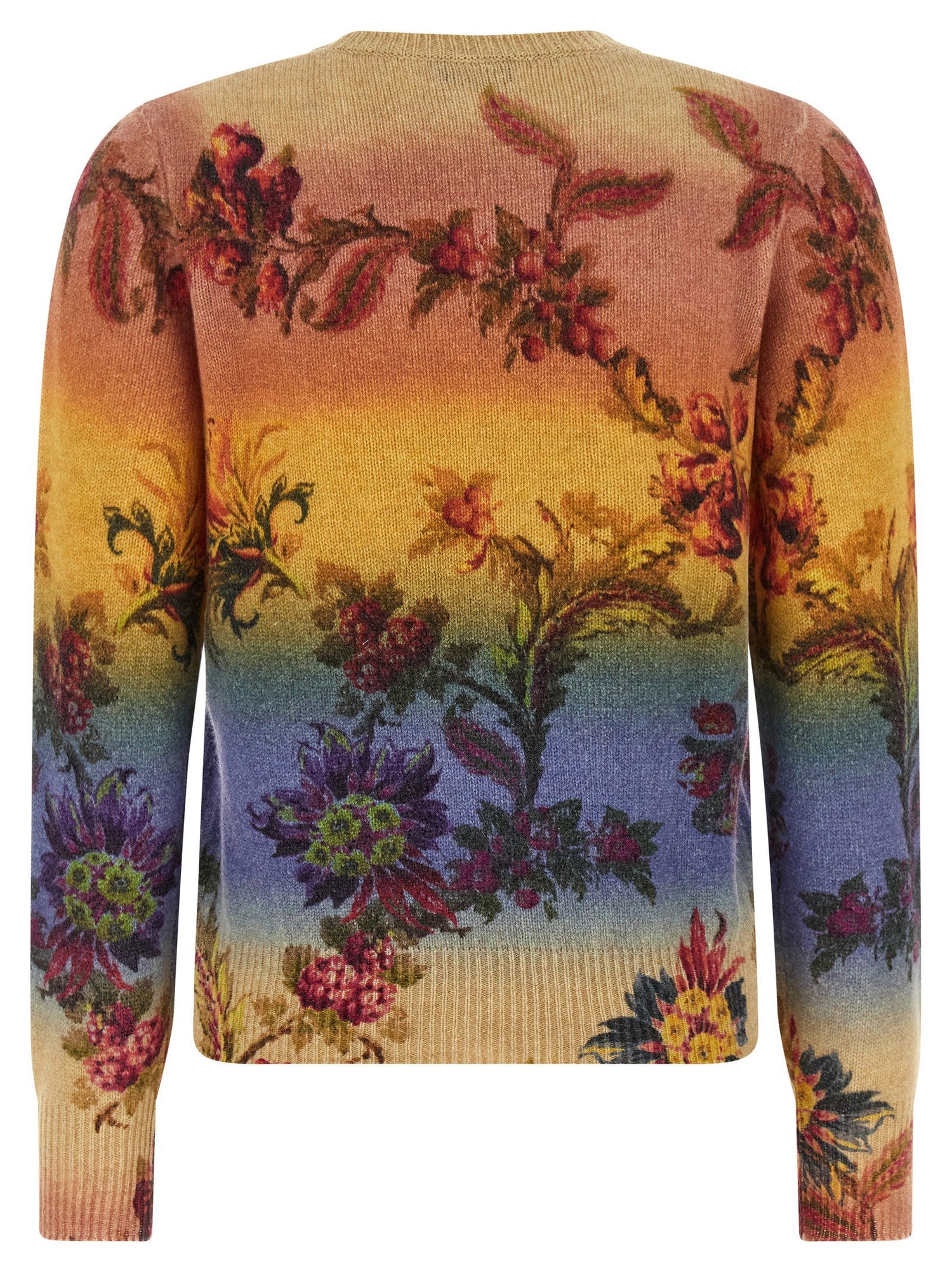 Etro Dégradé Jacquard Sweater Multicolor