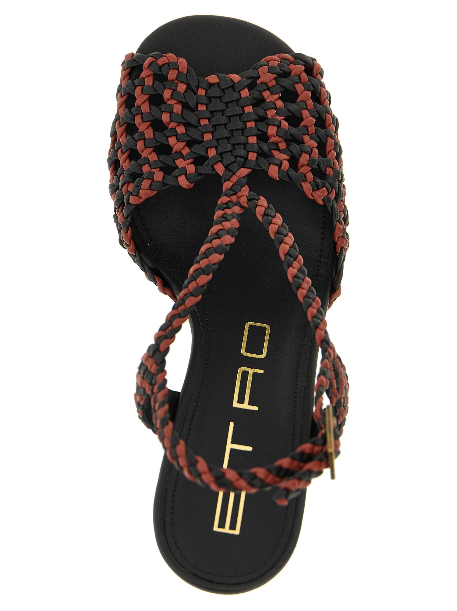 Etro Two-tone Sandals Brown