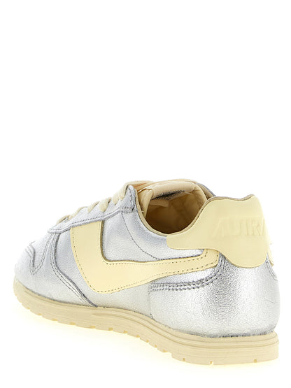 Autry Windspin Sneakers Silver