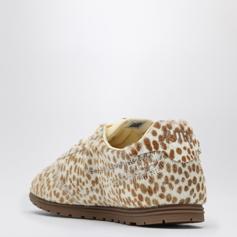 Autry Windspin Sneakers in Animalier Pony Skin Multicolor