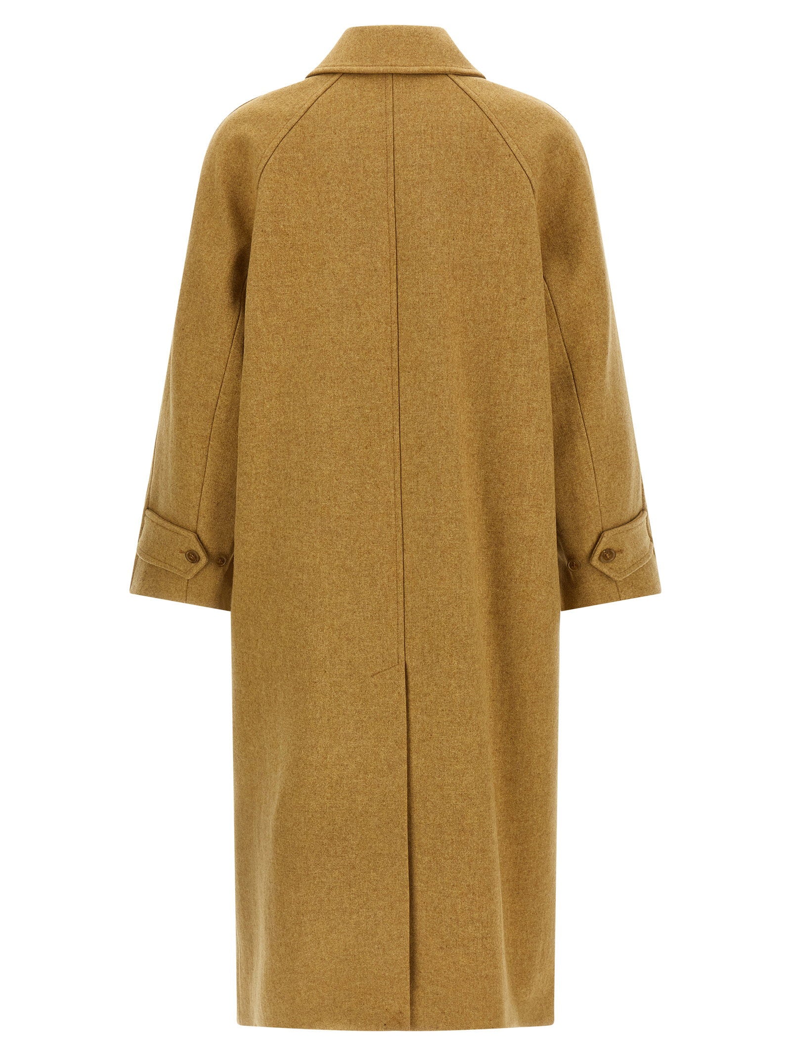 A.p.c. Wool Coat Beige