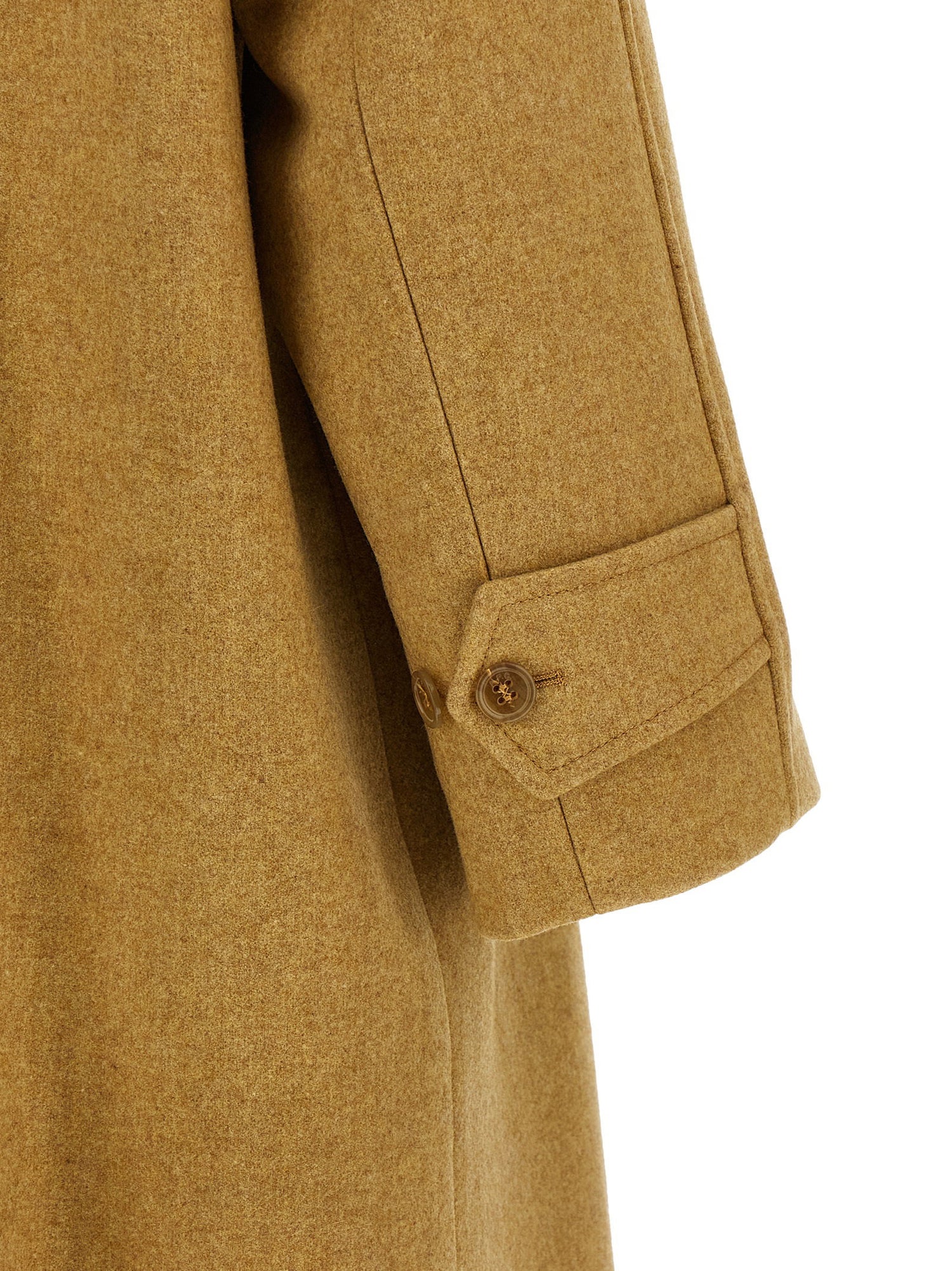 A.p.c. Wool Coat Beige