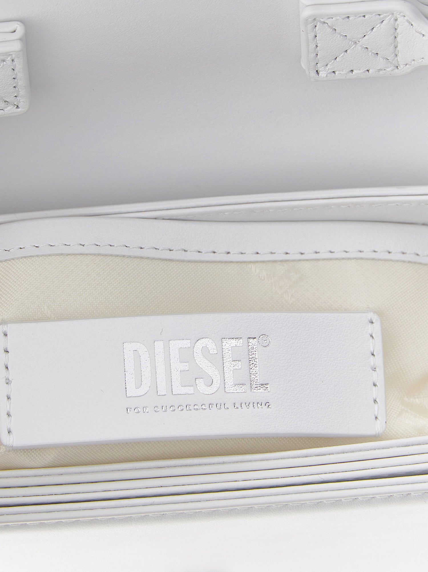 Diesel 1dr Shoulder Bag White
