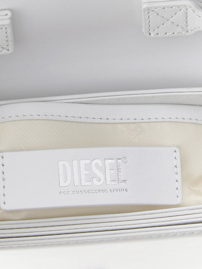Diesel 1dr Shoulder Bag White