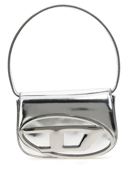 Diesel 1dr Shoulder Bag Silver