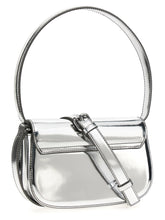 Diesel 1dr Shoulder Bag Silver