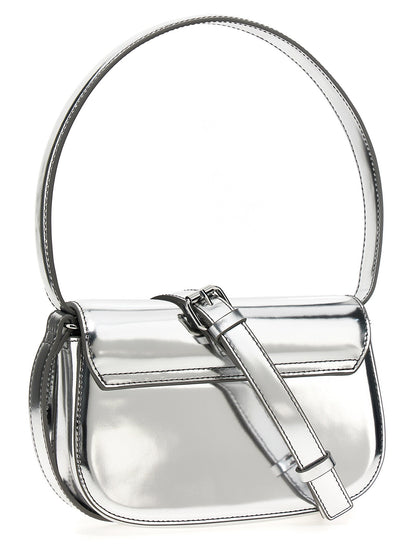 Diesel 1dr Shoulder Bag Silver