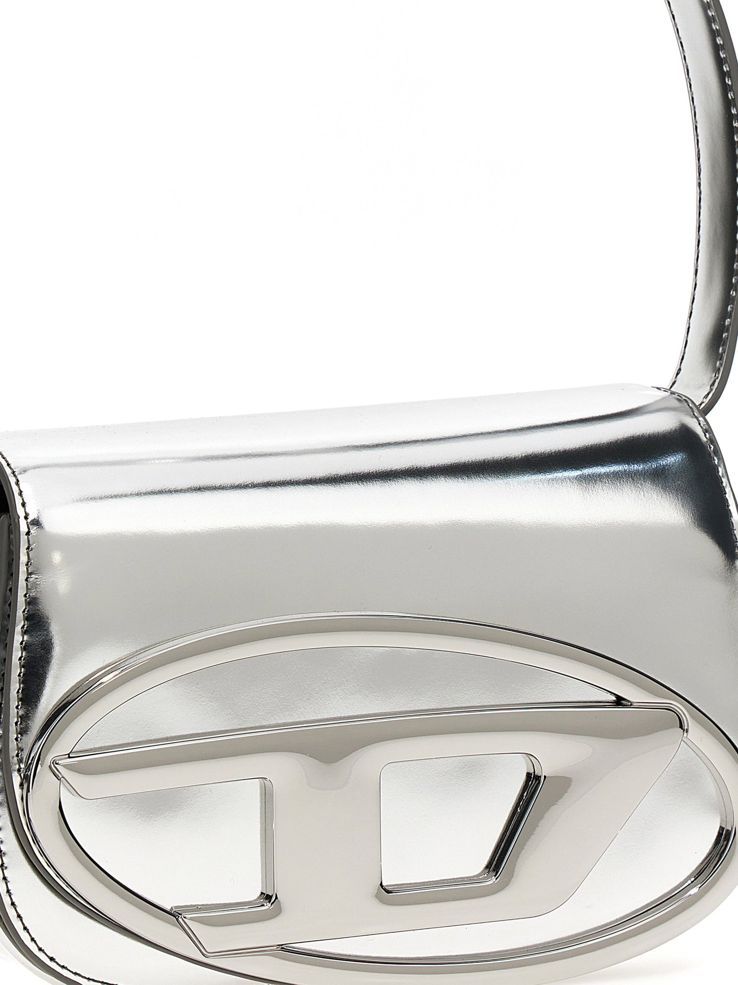 Diesel 1dr Shoulder Bag Silver
