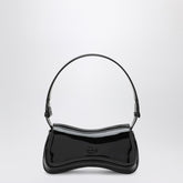 Diesel Medium patent leather clutch bag black
