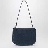 Diesel 1DR Twin Blue Denim Shoulder Bag Blue