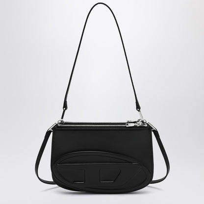Diesel 1DR Twin Leather Shoulder Bag Black