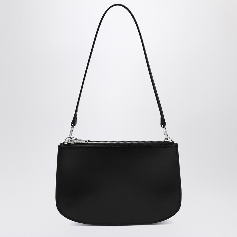 Diesel 1DR Twin Leather Shoulder Bag Black