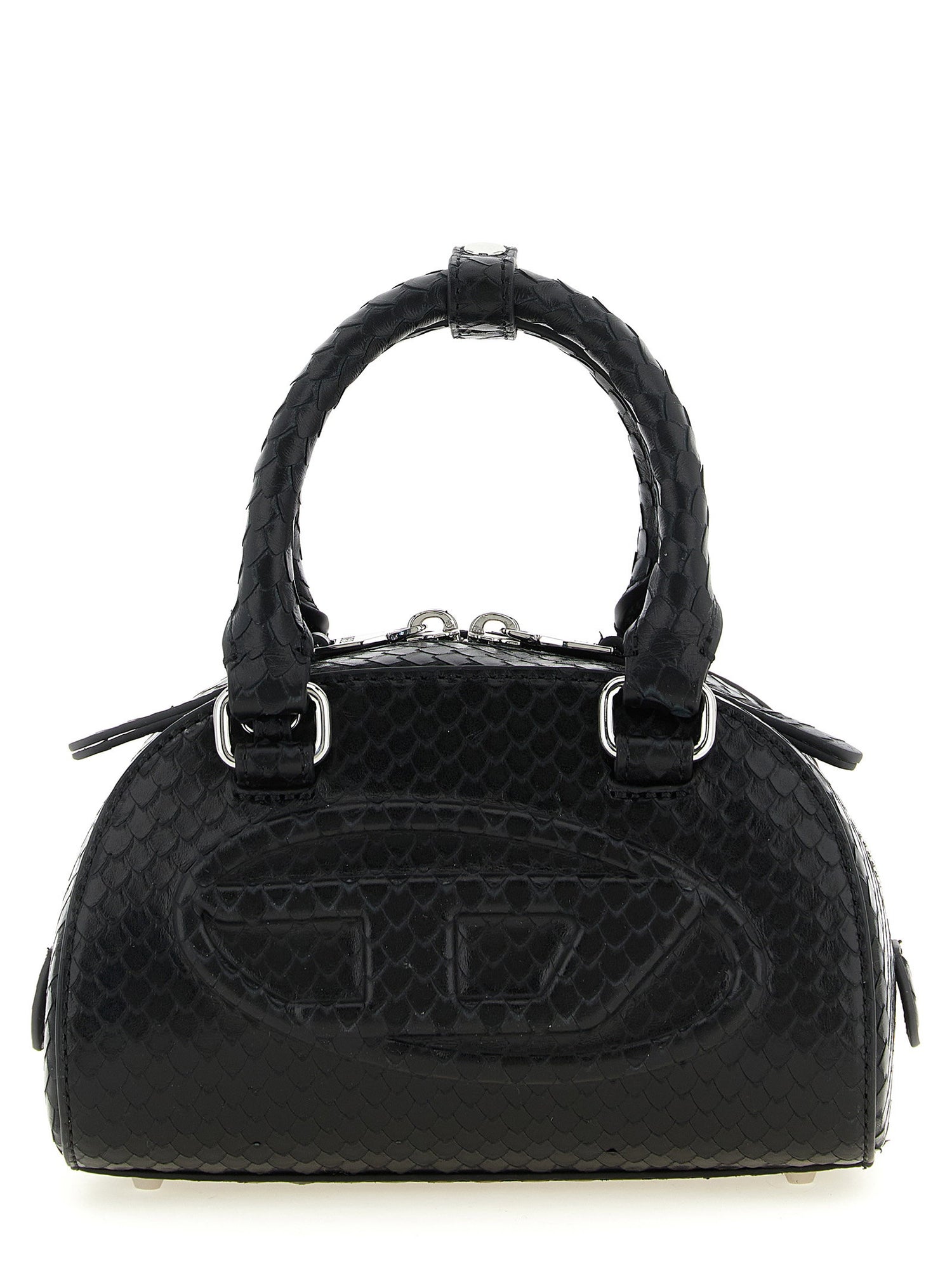 Diesel 1dr Dome Mini Crossbody Bag Black