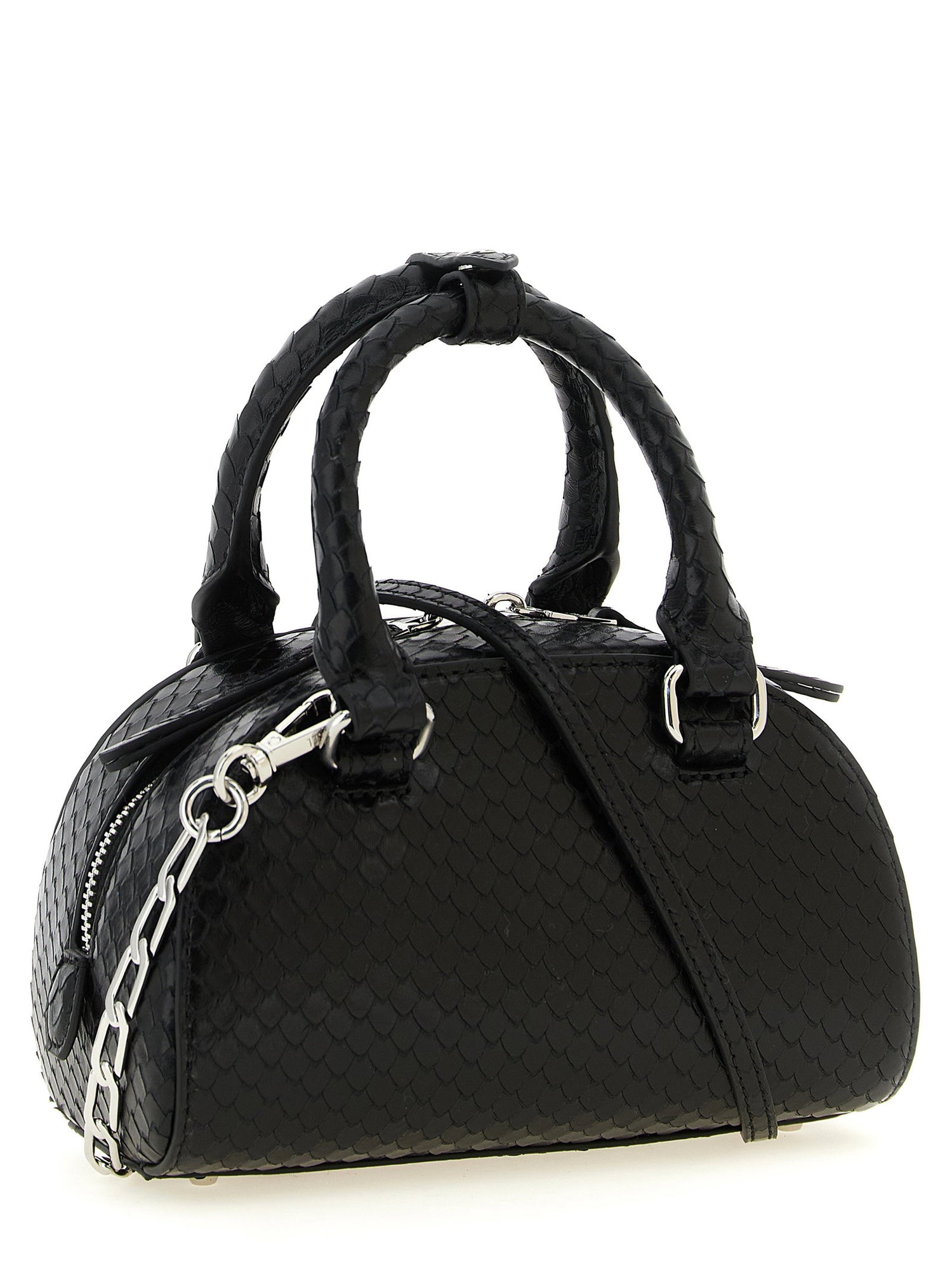 Diesel 1dr Dome Mini Crossbody Bag Black