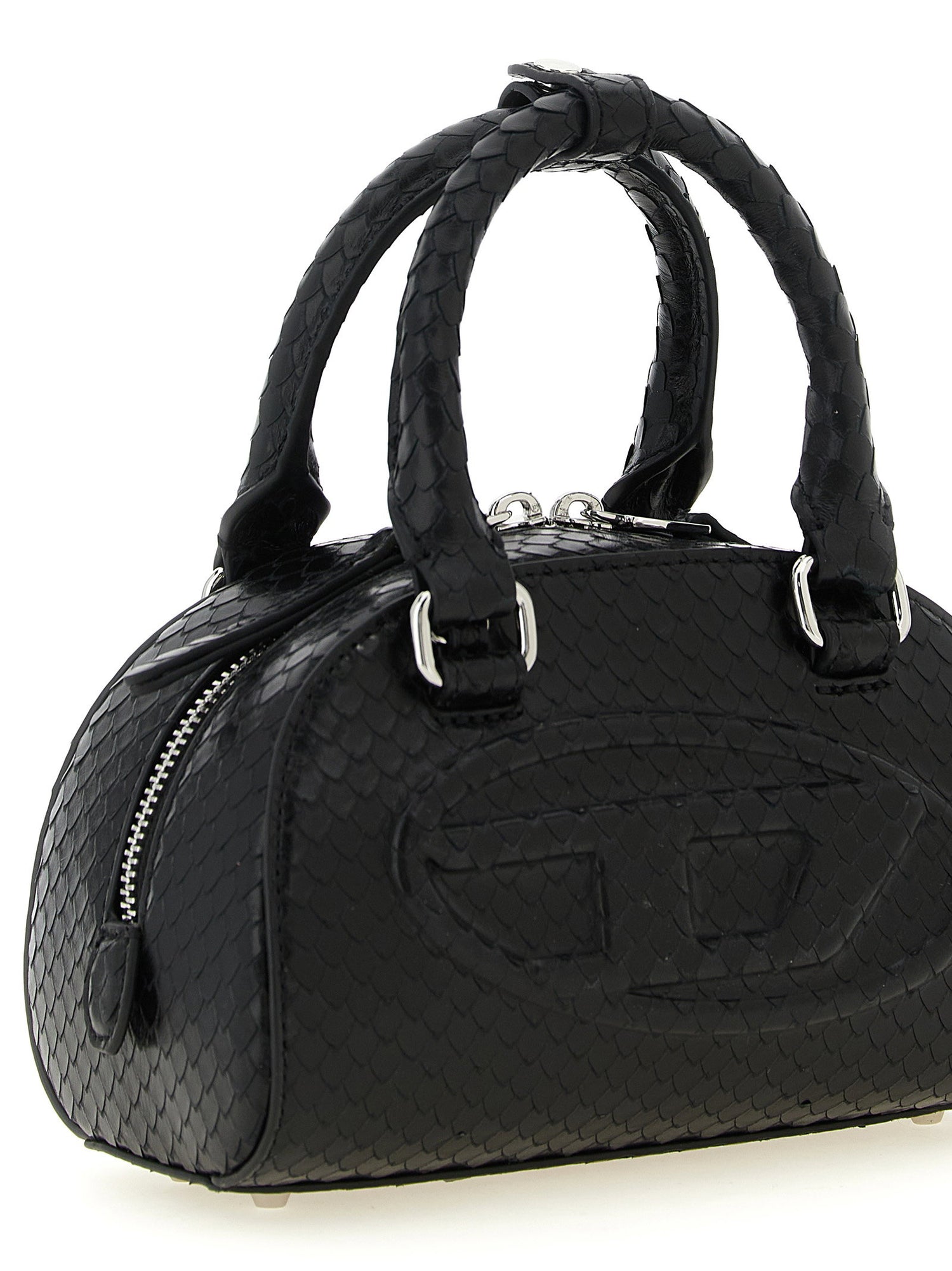 Diesel 1dr Dome Mini Crossbody Bag Black