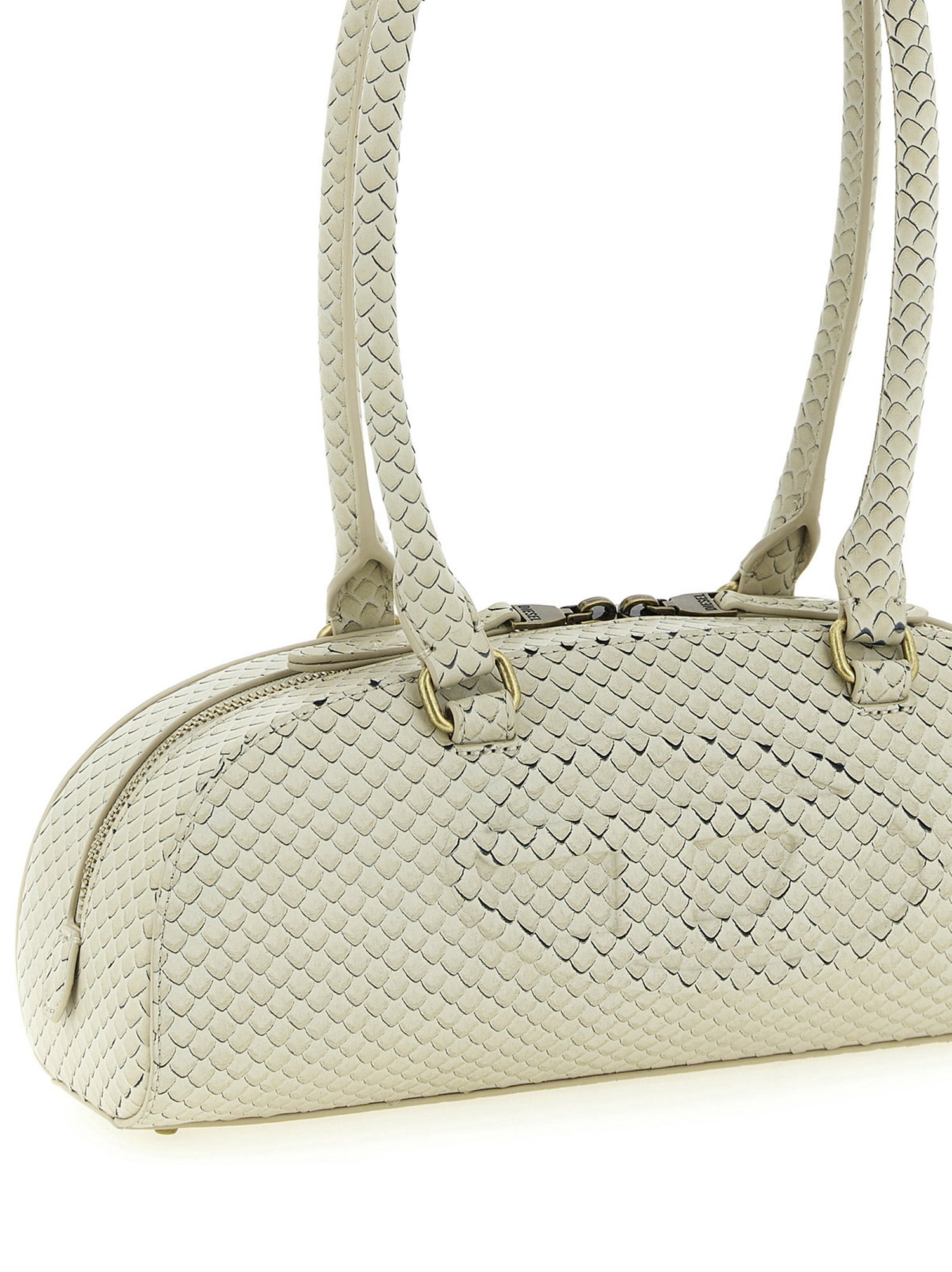 Diesel 1dr Dome Shoulder Bag Beige