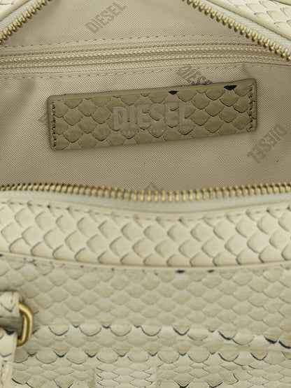 Diesel 1dr Dome Shoulder Bag Beige