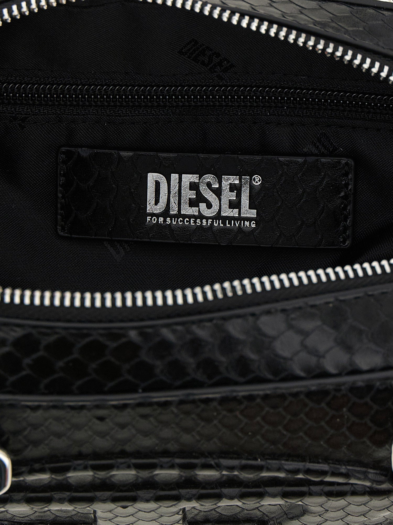 Diesel 1dr Dome Shoulder Bag Black