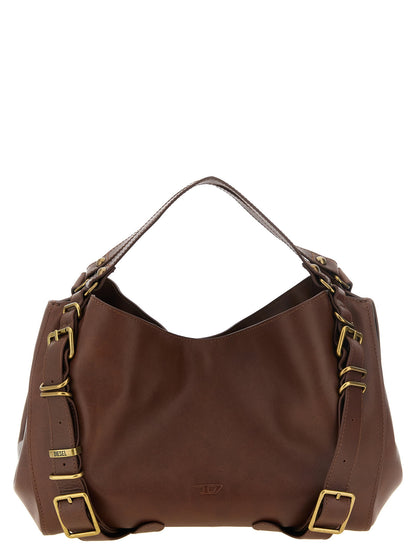 Diesel D-one Medium Handbag Brown