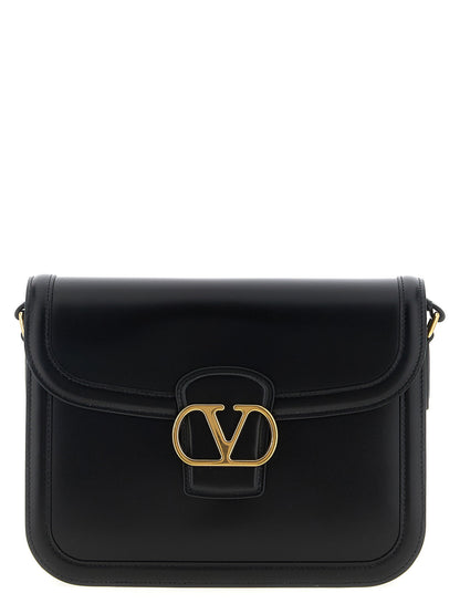 Valentino Garavani 9to5 Shoulder Bag Black