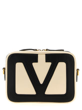 Valentino Garavani Viva Superstar Shoulder Bag White/black