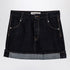 Semicouture Floriane Dark Denim Mini Skirt Blue