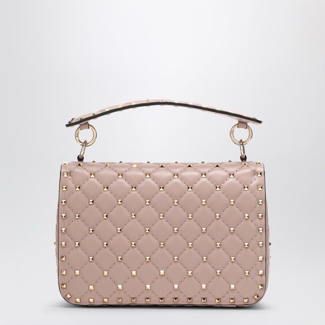 Valentino Medium Rockstud Spike Bag Pink