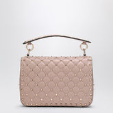 Valentino Medium Rockstud Spike Bag Pink