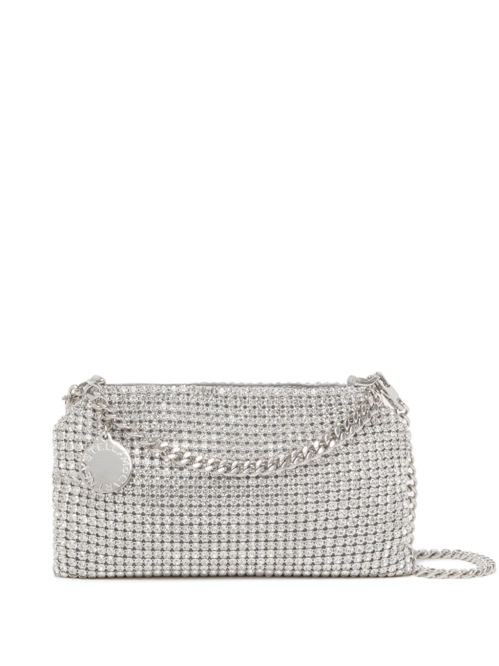 Falabella Crystal Mesh Clutch