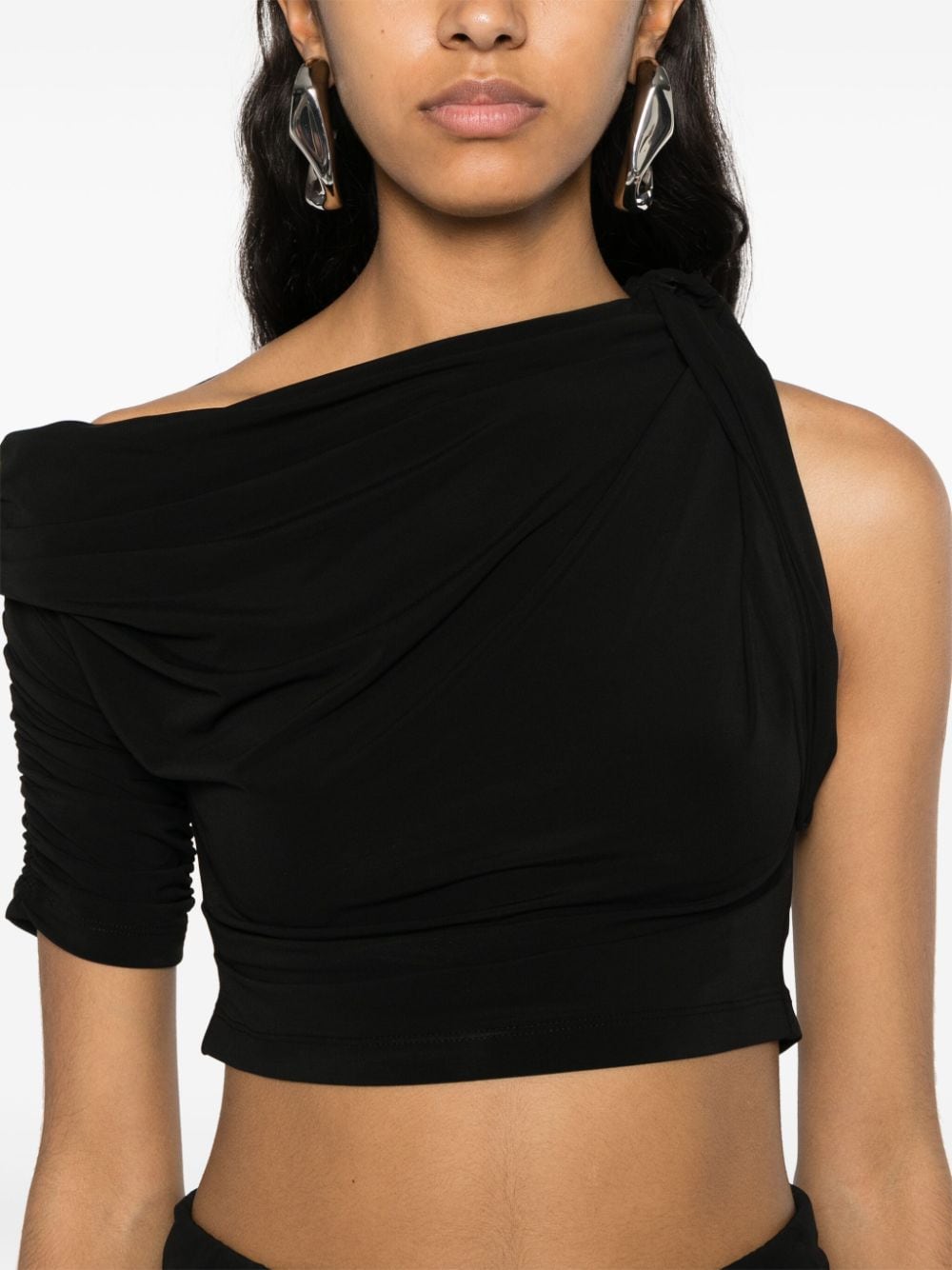 Asymmetric Drapeado Top