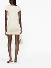 Ambush Cut-Out T-Shirt Minidress With Heart Charm White