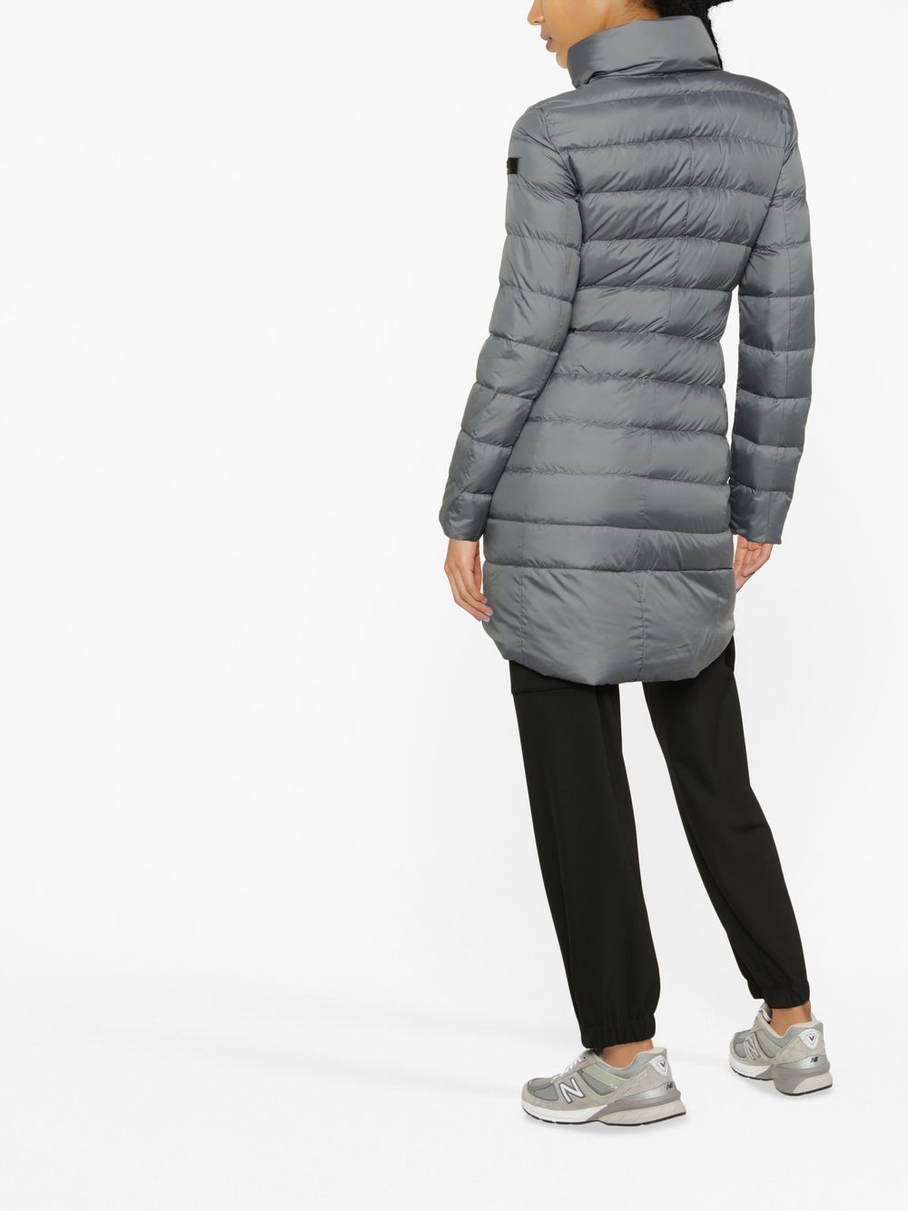 Manteau en duvet gris clair