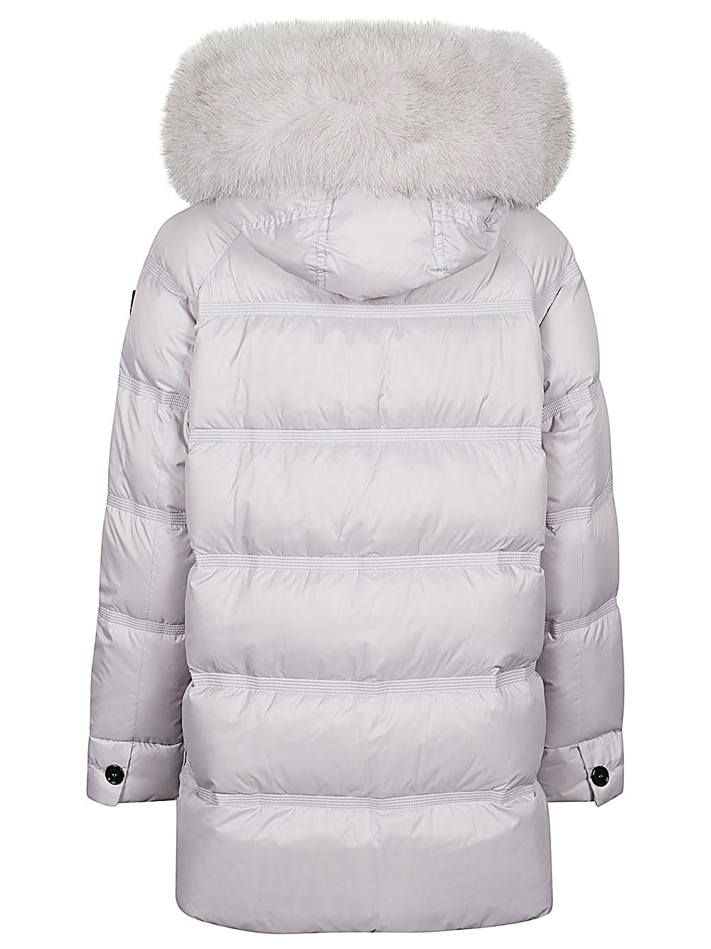 Puffer Jacket With Fur-Trimmed Hood