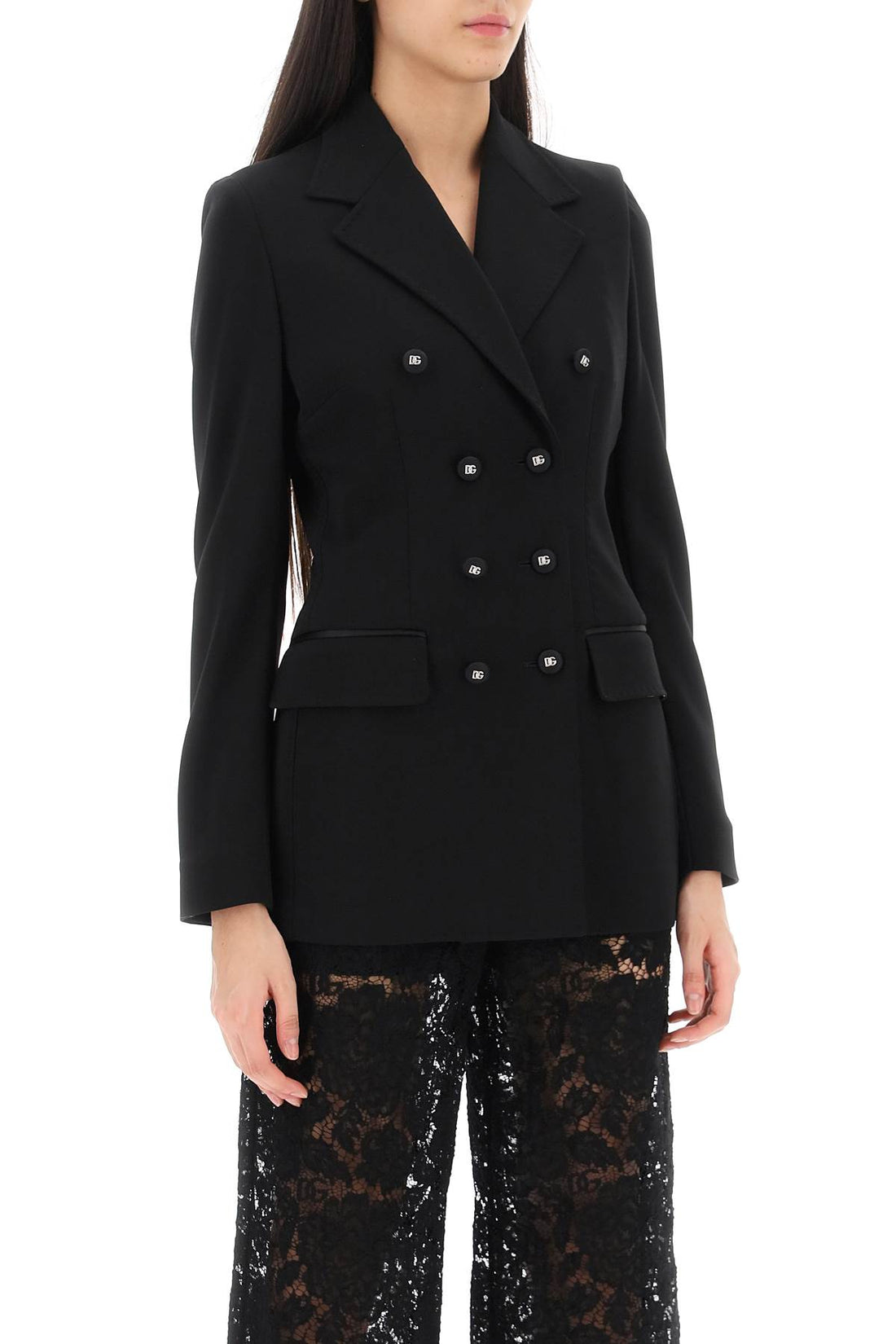 Dolce &amp; Gabbana turlington jacket in milano stitch