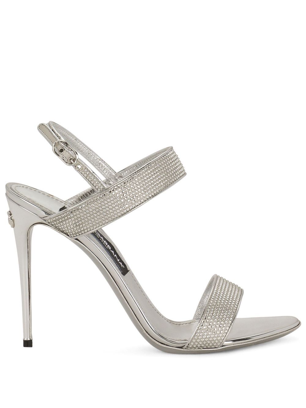 Dolce &amp;amp; Gabbana Sandales Argent