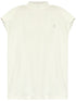 The Attico Chunky Ribbed Knit Cotton T-Shirt White