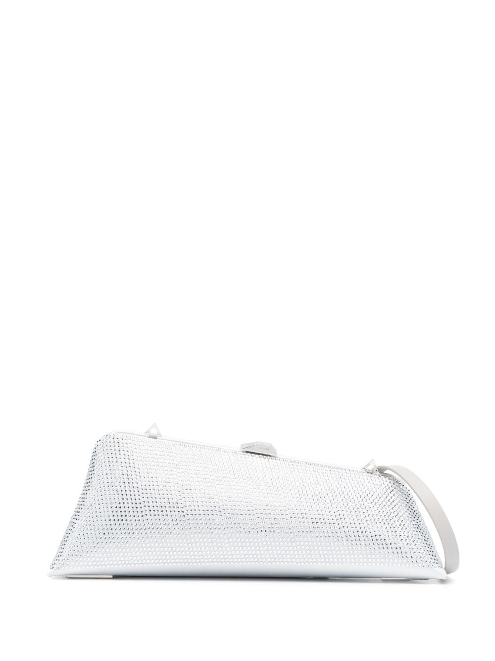 Long Night crystal-embellished clutch bag