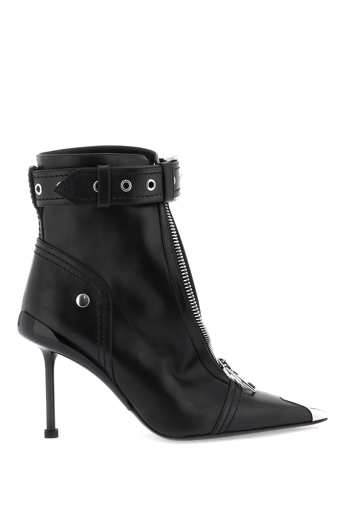 Slash Biker Ankle Boots