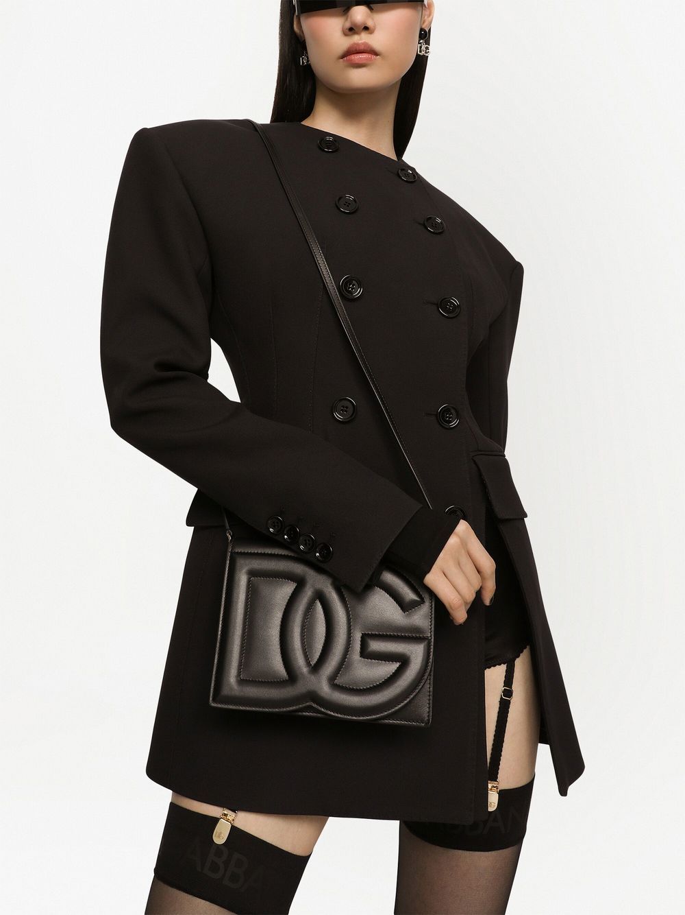 Sac bandoulière avec logo D&amp;amp;G