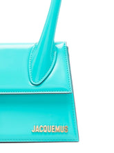 JACQUEMUS Clear Blue Le Chiquito Moyen Boucle Leather Belt