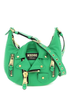 Moschino nappa leather mini biker bag