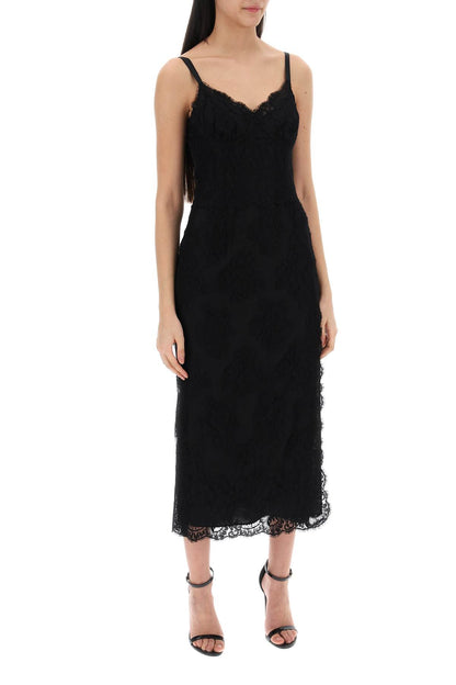 Midi lace dress