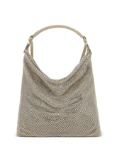 Benedetta Bruzziches Bella Ciao Crystal-Embellished Powder Shoulder Bag Powder